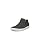 ECCO Women's Soft 7 Side Zip Bootie Sneaker, Black Nubuck, 8-8.5