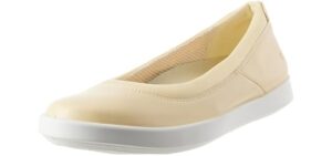 ECCO Women's Barentz Shoes, Straw, 8/8.5