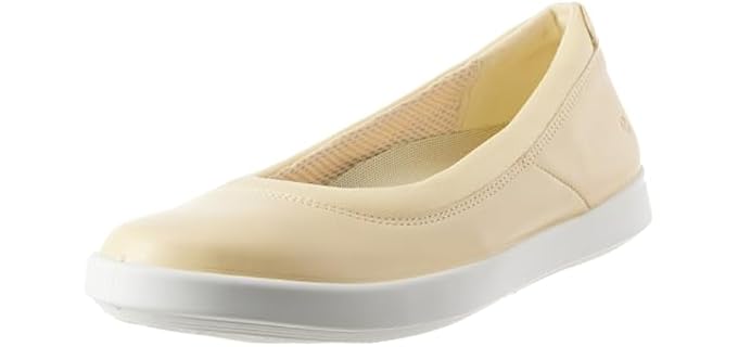 ECCO Women's Barentz Shoes, Straw, 8/8.5