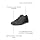 ECCO Women's Soft Classic Tie Sneaker, Black/Black, 5-5.5