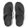 FitFlop Women's LULU Glitter Toe-Post Sandal, Black Glitter, 10