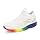 Gravity Defyer GDEFY Women's MATeeM Cross-Trainer 7 M US - Hybrid VersoShock Performance Pain Relief Comfortable Shoes with Support White,Rainbow