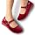 Hot Chocolate Design Chocolaticas Red Wine Women's Mary Jane Flat Multicoloured HCD 40