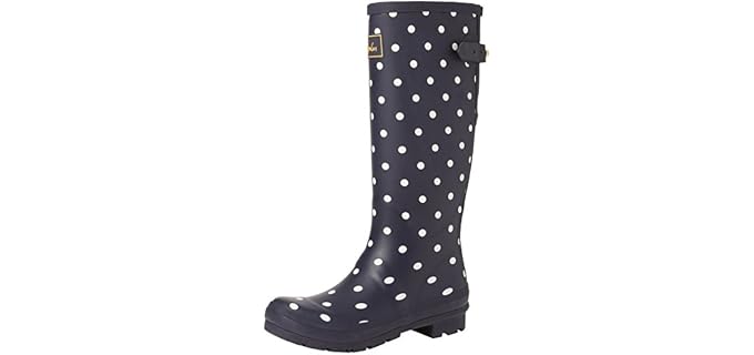 Joules Women's Welly Print Rain Boot