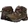KEEN Utility Women's Detroit XT Mid Steel Toe Waterproof Work Boot, Black Olive/Tawny Red, 5 Medium US