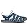 KEEN Women'S Clearwater CNX Lightweight Water Sandals, Navy/Blue Glow, 8 D (Medium) US