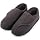 LongBay Men's Memory Foam Diabetic Slippers Comfy Warm Plush Fleece Arthritis Edema Swollen House Shoes (9, Dark Gray)