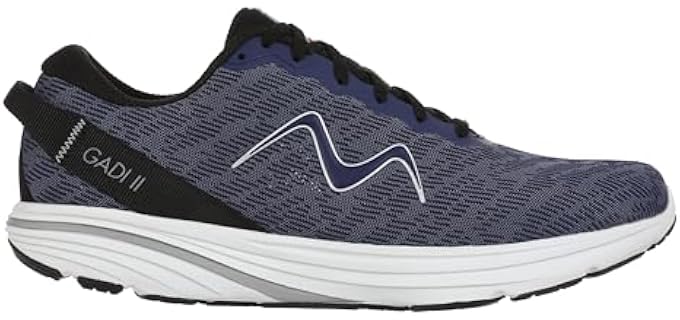 MBT Gadi Ii Lace Up Running Shoes in Navy for Men in Size 9.5
