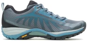 Merrell womens Siren Edge 3 Hiking Shoe, Rock/Bluestone, 9 US | The Siren Edge 3 Hiking Shoe keeps you sure-footed on any terrain