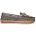 Minnetonka Women's Pile Lined Hardsole Moccasin Slippers, Charcoal, 8 M US