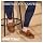 Minnetonka Men's Pile Lined Hardsole Slipper, Brown, 10 M US