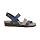 NAOT Women Krista Backstrap Sandal Polar Sea Lthr/Dark Blue w/Nikel Rivets 10-10.5 M US