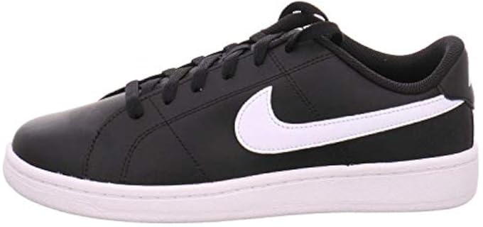 NIKE Men's Court Royale 2 Sneaker, Black White, 12