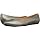 Naturalizer Women's Brittany Ballet Flat, Pewter, 7 M US