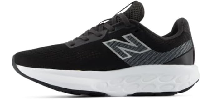 New Balance W1080 Version 10 Women's Running Shoe, Black Cement Dark Silver