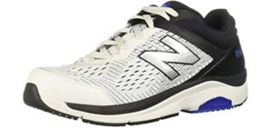 New Balance Men's 847 V4 Walking Shoe, Arctic Fox/Black, 7 XN US