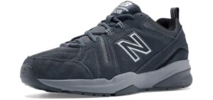 New Balance Men's 608 V5 Casual Comfort Cross Trainer, Orca/Gunmetal/Orca, 10.5 W