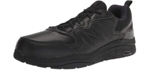 New Balance Men's 857 V3 Casual Comfort Cross Trainer, Black/Black, 12.5 Narrow US