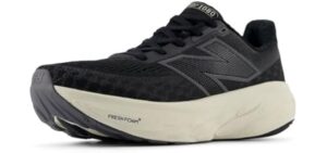 New Balance Women's Fresh Foam X 1080 V14 Running Shoe, Black/Phantom/Sea Salt, 8.5 M
