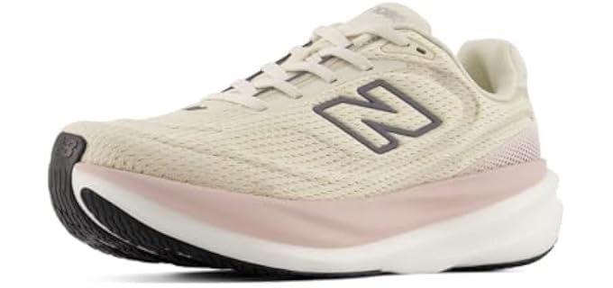 New Balance Women's Fresh Foam X 1080 V15 Running Shoe, Timberwolf/Neptune Grey, 8
