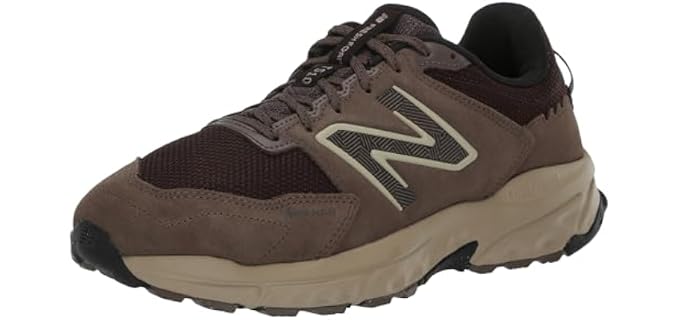New Balance Women's Fresh Foam 510 V6 H2O Resist Trail Running Shoe, Dark Mushroom/Black Coffee/Black, 11 M