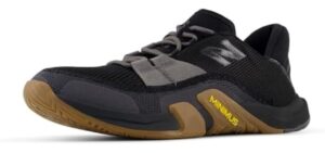 New Balance Men's Minimus TR v2 Cross Trainer, Black/Magnet/White, 7.5 M
