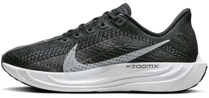 Nike Pegasus Plus Women's Road Running Shoes (FQ7261-002, Black/Anthracite/White/Pure Platinum) Size 10