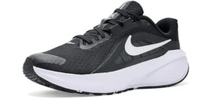Nike Women's Downshifter 14 Road Running Shoes, Black/White-Anthracite-Wolf Grey, 8