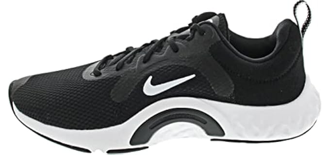 Nike Womens Renew in-Season TR 11 Running Trainers DA1349 Sneakers Shoes (UK 5.5 US 8 EU 39, Black White 004)
