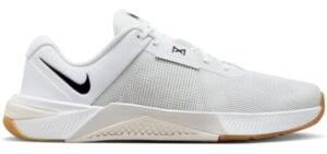 Nike Mens Metcon 10 White/Black/Platinum Tint 9 Medium