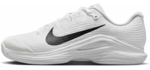Nike Vapor 12 Women's Hard Court Tennis Shoes (FV5554-100, White/Summit White/Black) Size 8.5