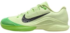 Nike Vapor 12 Men's Hard Court Tennis Shoes (Light Liquid Lime/Mean Green/Sapphire/Black) Size 10.5