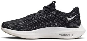 Nike Womens Pegasus Turbo Next Nature, Black/Sail-Off Noir Sesame, 7 M US