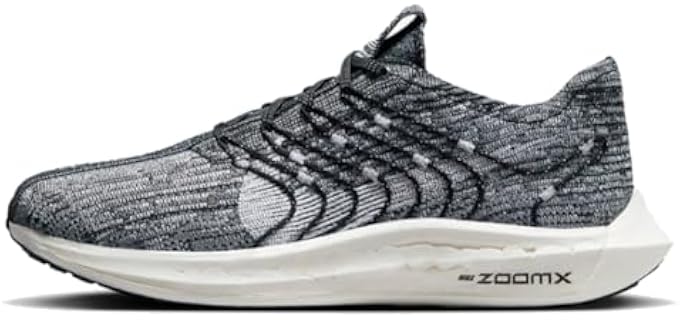 Nike Pegasus Turbo Next Nature Men's Road Running Shoes (DM3413-005, Black/White) Size 7