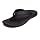 OluKai Ohana Women's Sandals, Water Resistant Flip Flops with Arch Support, Lightweight Comfort for Beach & Travel, Enhanced Traction for Wet Surfaces, Black/Black, 7