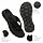 On The Go Mens Go Walk Flex Sandal - Vallejo Sandal, Black/Black, 10