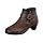 Orthofeet Emma Orthopedic Womens Ankle Boot, Brown, Size 9