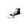 PRO-Keds Royal Hi Unisex Sneakers, Black, 9.5 US Women/7.5 US Men