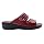 Propet womens June Sandal, Red, 6.5 US