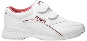 Propet Women's White/Berry Tourwalker 11 E US