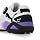Puma WMNS Disc Women's Shadow Cat Nitro Spikeless Golf Shoes, Puma White/Puma Black/Dark Amethyst, 23.0 cm