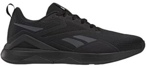 Reebok Men's Nanoflex 2 Trainig Shoes, Black/Cold Grey, 13