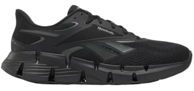 Reebok Zig DYNAMICA 6 Mens Shoes, CORE Black/Grey 6/CORE Black, 9 US