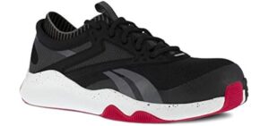 Reebok Work Men's HIIT Tr Composite Toe Sd Athletic Black and Red - 11 Medium