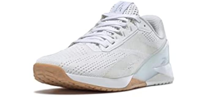 Reebok Women's Nano X1 Cross Trainer, White Lee, 10.5