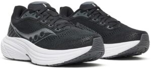 Saucony Men's Cohesion 19 Sneaker, Black/White, 12