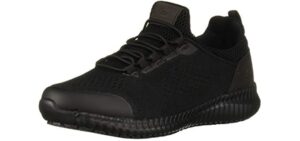 Skechers Women's Cessnock Carrboro Health Care Professional Shoe, Black, 11 M US