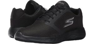 Skechers Performance Men's Go Run 600 Running Shoe,Black,10.5 M US