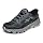 Skechers Men's GO Run Trail Altitude 2.0 - Rocky Hill Trail Running Shoes, Black/Gray, 11