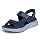 Skechers Men's Hands Free Slip-Ins Go Walk Flex Easy Entry Sandal, Navy/Red, 11